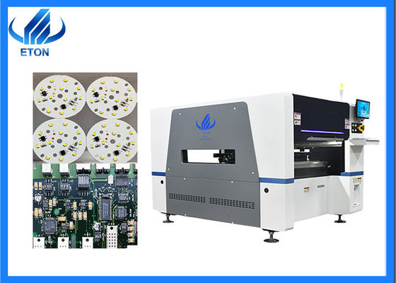 AC 380V 40000CPH 10 đầu 32 trạm cấp liệu Bóng đèn LED PCB SMT chọn và đặt máy