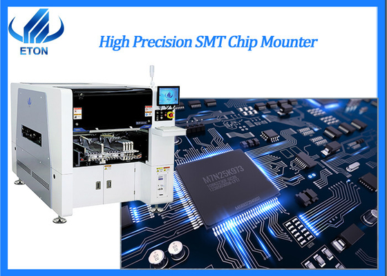 Máy chọn và đặt SMT Công suất 40K với động cơ tuyến tính từ tính lắp ráp PCB tự động