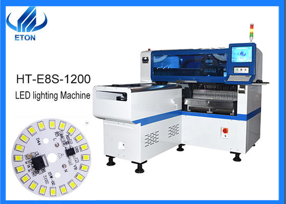 12 cái Đầu 45000 CPH Máy làm bóng đèn LED Đa chức năng SMT Pick Place Machine