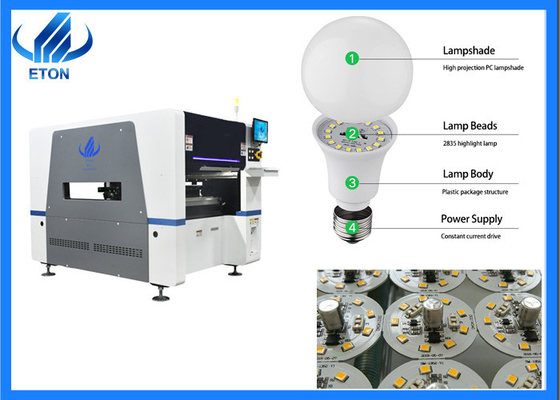 Tụ điện tự động Máy lắp đặt SMT Chọn và đặt đèn LED cho sản xuất công nghiệp