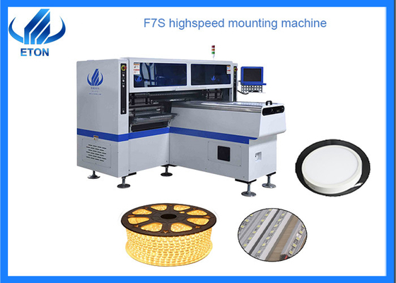 Ánh sáng bảng điều khiển Máy lắp ráp SMT Động cơ tuyến tính từ tính PCB Mounter