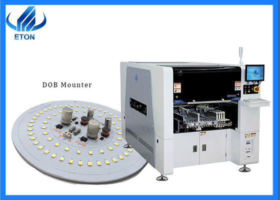 Động cơ đôi Bộ nạp điện SMT LED Mounter Máy làm bóng đèn LED DOB