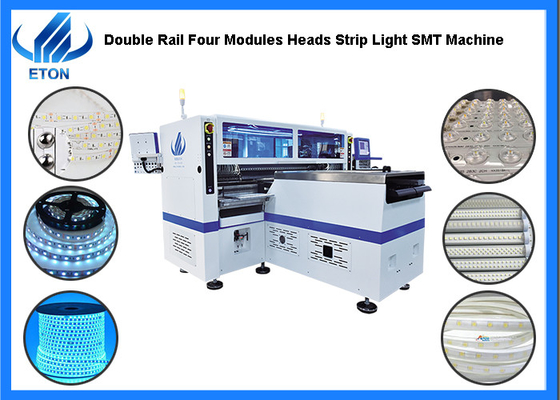 Tự động 136 đầu Máy chọn và đặt SMT 500000 CPH cho đèn LED dải linh hoạt