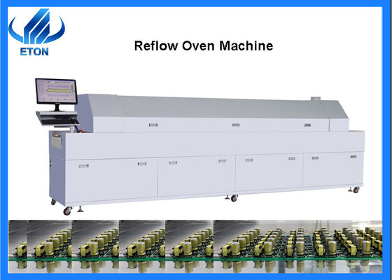 ETON 8 Zone SMT Reflow Oven Soldering Machine với công suất 380V 50/60Hz