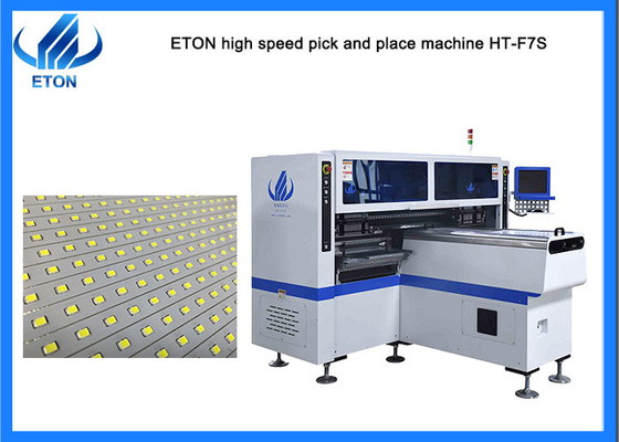 Max 1.2m PCB SMT Pick And Place Machine Mô-đun kép 68 PCS Feeder