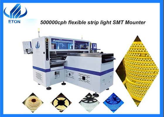 Máy chọn và đặt SMT T9-2S tốc độ cao 500000 CPH để sản xuất dải LED