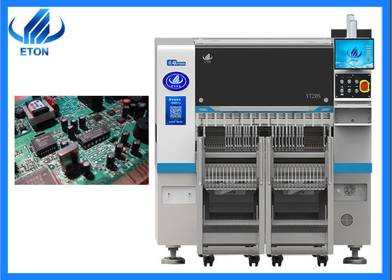 20 đầu PCB Assembly SMT Pick and Place Machine với phần mềm R & D độc lập