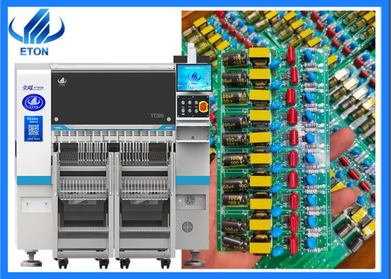 Máy gắn chip led SMT chọn và đặt máy máy lắp ráp ánh sáng led hai cánh tay