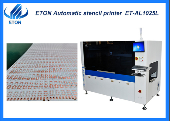 SMT 100m LED Strip Light Stencil Solder Paste Printing Machine với điều khiển PC