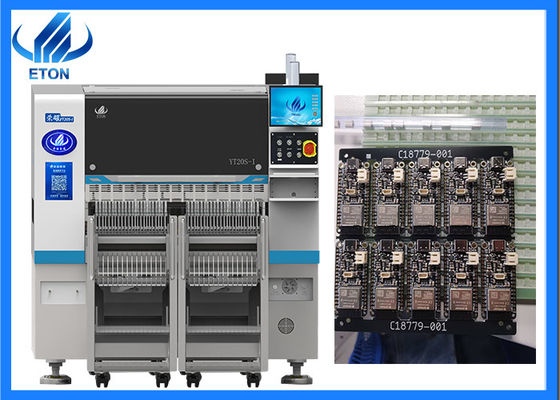 Tùy chỉnh 20 đầu Định vị mô-đun Chi tiết Máy SMT Phần mềm miễn phí nâng cấp Sản xuất linh hoạt