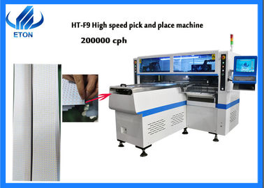 F9 PCB Pick And Place Machine 200000 CPH Bảo hành một năm cho bảng điều khiển ánh sáng