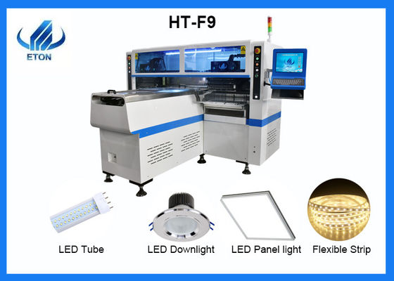 Đường dây sản xuất LED tự động đầy đủ Dải linh hoạt / ống đèn SMT Pick Place Machine
