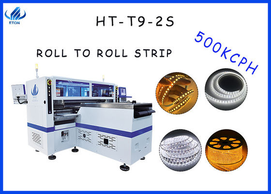 Máy chọn vị trí SMT tự động 136 Đầu / Bộ cấp / Trạm cho đèn LED Dải linh hoạt