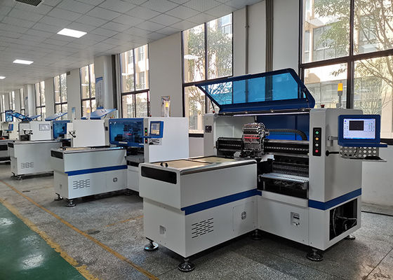 12 đầu Chọn và Đặt Thiết bị Đa chức năng 45000CPH cho Kích thước tối thiểu 0402 Thành phần