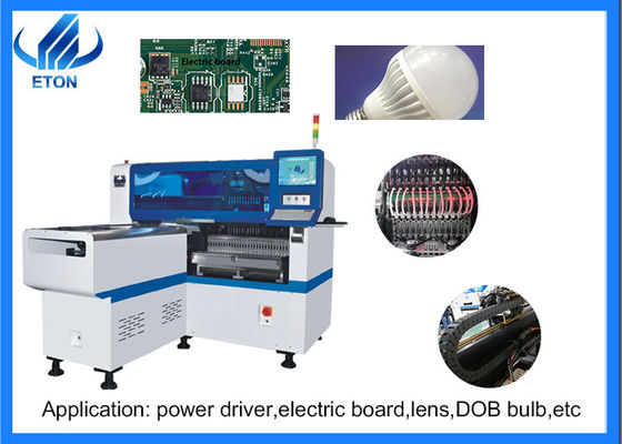 Máy chọn và đặt đèn LED với 45000cph và đầu 28 chiếc và bộ nạp 12 chiếc