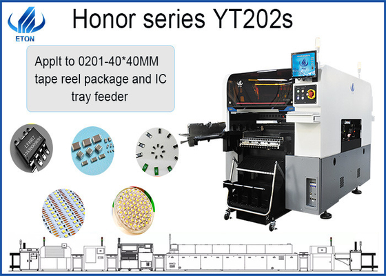 Máy lấy và đặt SMT nhẹ bảng điều khiển với 80000cph và phần mềm R&D