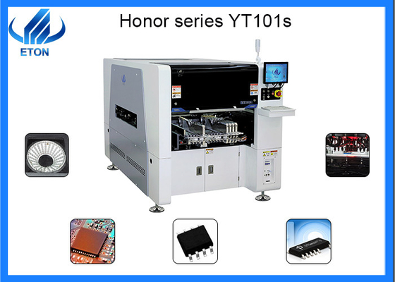 SMT Pick Place Machine 10pcs Đầu 16pcs Bộ nạp cho thành phần IC