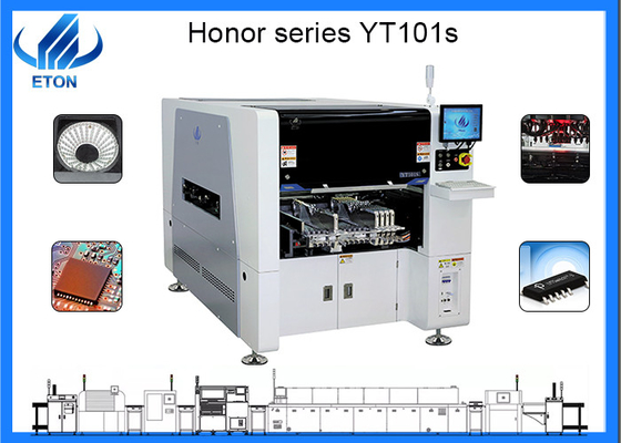 Máy chọn và đặt giá đỡ chip mới nhất trong ngành công nghiệp đèn led cho linh kiện vi mạch
