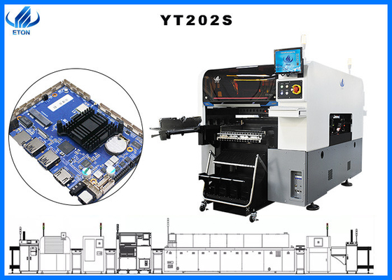 Đèn LED xử lý PCB Máy định vị SMT nhóm chế độ kép 20 đầu