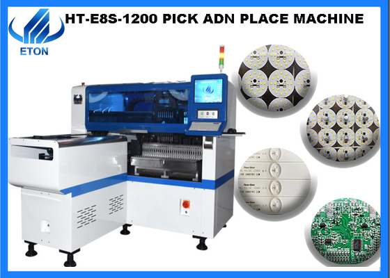 Máy chọn và đặt đèn LED SMT 12 đầu Công suất đa chức năng Đạt 45000PCH