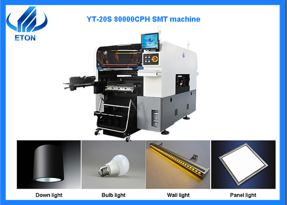 Độ chính xác cực cao có thể gắn kết 0201 linh kiện Máy chọn và đặt SMT
