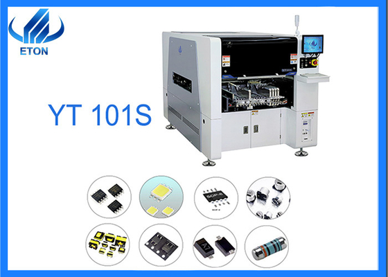 Máy tạo ánh sáng 0201-40 * 40 mm 40000 CPH SMT chọn và đặt máy