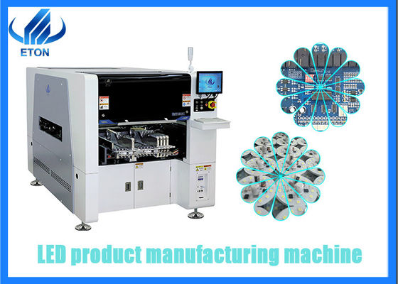 0201 Máy sản xuất đèn LED linh kiện 40000 CPH cho bảng mạch PCB độ chính xác cao