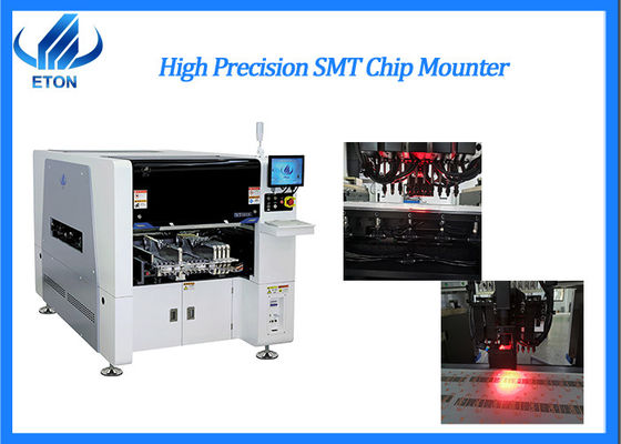 Máy đếm chip SMT độ chính xác cao 40000CPH với 2 bộ máy chọn và đặt máy ảnh