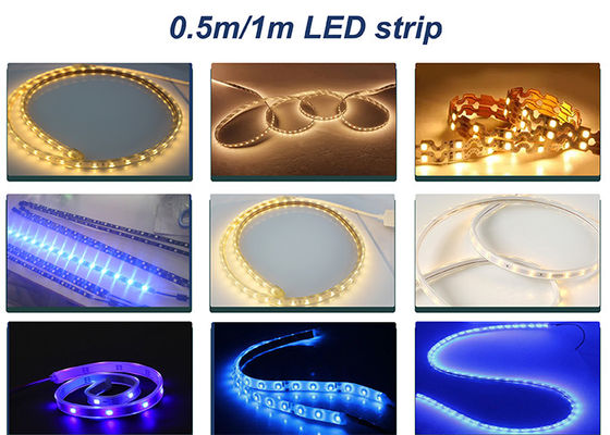 0,5m 1m Đèn dải neon 3528 5050 Máy gắn chip 180K CPH SMT Line