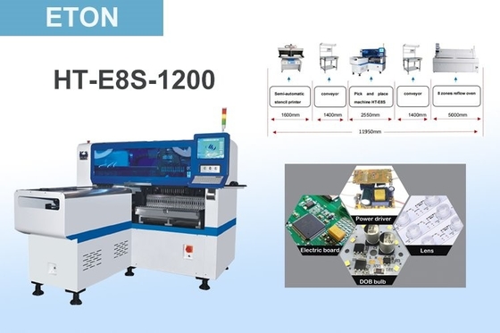 28 Máy cấp liệu Chọn và Đặt Máy SMT Mount 45000CPH để lắp ráp PCB