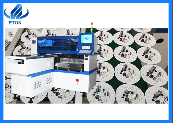 Máy gắn SMT 45000CPH 10 đầu Độ chính xác cao cho chiếu sáng bóng đèn DOB