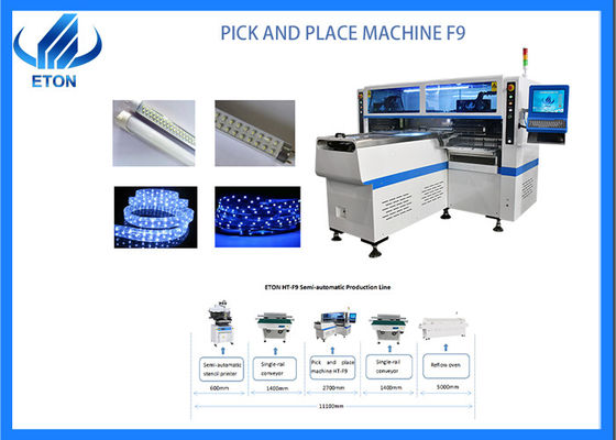 máy đếm tốc độ cao 250000CPH cho máy lắp ráp PCB ống / bảng điều khiển / dải động cơ tuyến tính từ tính