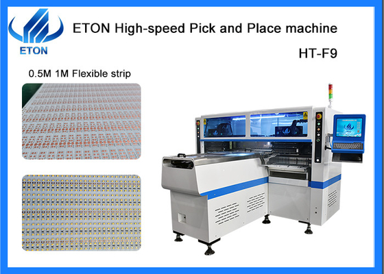 Max 1.2m PCB SMT Pick &amp; Place Machine cho ánh sáng dải 0,5M - 1M