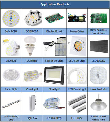 Máy chọn và đặt SMT hai đầu cho đèn LED / sản phẩm điện