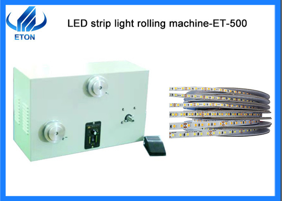 PVC Cover LED Strip Light Rolling Machine hiệu suất cao loại keo đệm kép