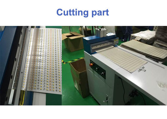 Soft Lighting LED Cutting Machine High Production Efficiency