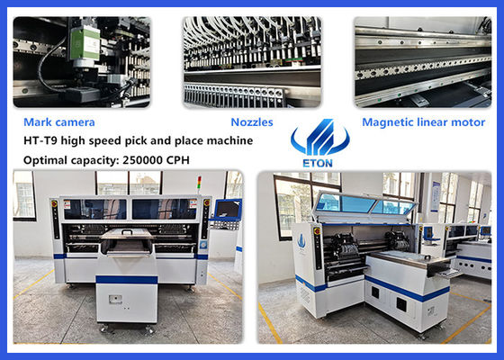 100M Long Strip SMT Placement Machine For Placing LED Chip And Resistor