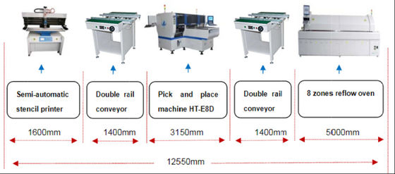 Máy chọn và đặt đa chức năng tốc độ trung bình 48 trạm cho ăn