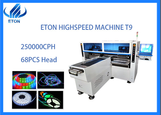 Tốc độ cao 68PCS Đầu Máy SMT hai cánh tay 250000 CPH Máy chọn và đặt nhanh nhất