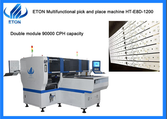 90000CPH Máy đặt ống LED SMT với động cơ tuyến tính từ tính