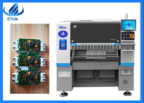 220AC 50Hz 1.5w Power LED Electrical Board Pick and Place Machine với 52 trạm cấp thức ăn