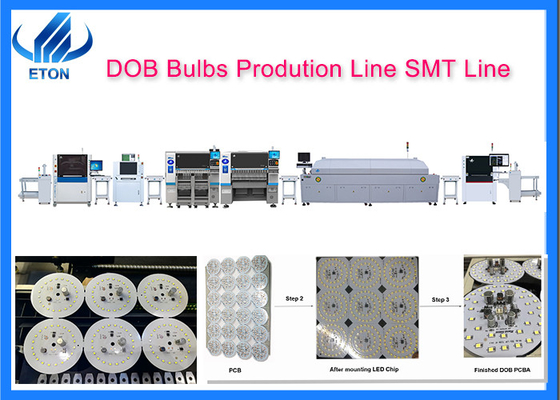 Máy SMT tự động tốc độ cao, máy gắn chip ETON YT10S, máy chọn và đặt SMT cho đường dây SMT