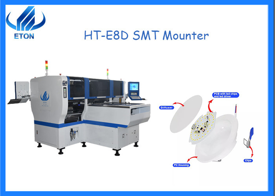 Máy lắp đặt SMT hệ thống cấp dữ liệu liên tục với tốc độ lắp đặt 90000 CPH và mô-đun kép