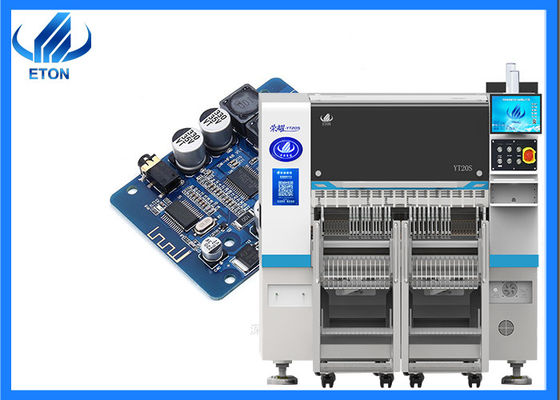 Máy lắp ráp SMT Windows 7 98000CPH 20 đầu dây chuyền sản xuất SMT