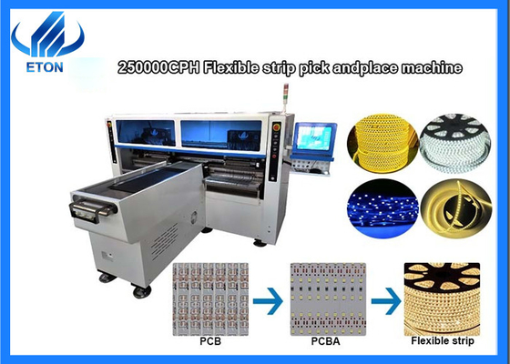 SMT Pick And Place Machine 250000CPH Máy lắp đặt PCB nhẹ cao tốc