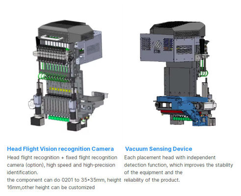 Tùy chỉnh bộ PCB điện 1,2m SMT High Speed Mounter