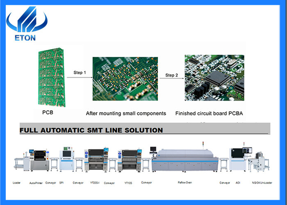 Tốc độ tùy chỉnh SMT Pick and Place Machine 20 Spindles Dual Gantry Modular IC Tray tương thích