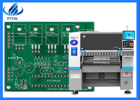 Máy gắn SMT 10 đầu cho quy trình sản xuất nhanh và chính xác
