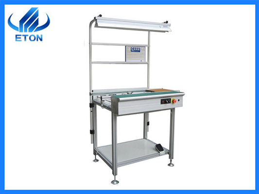 4mm Flat Belt Conveyor LED Light Rail để lắp đặt trước bàn làm việc chống tĩnh