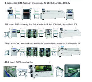 Máy chọn và đặt smt đa chức năng kinh tế hoàn hảo, động cơ tuyến tính từ tính hiệu quả cao với 10 đầu